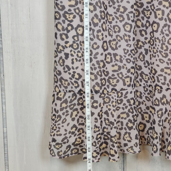 Ann Taylor Loft Leopard Print Tunic Dress Size XS - Picture 13 of 14